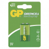 batéria 6f22 (9v) zn-cl gp greencell 1ks / blister