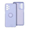 Puzdro gumené Samsung A356 Galaxy A35 5G Silicone Ring fialové
