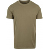 BUILD YOUR BRAND BY 004 / Pánske tričko z ťažkej bavlny - olive 4XL