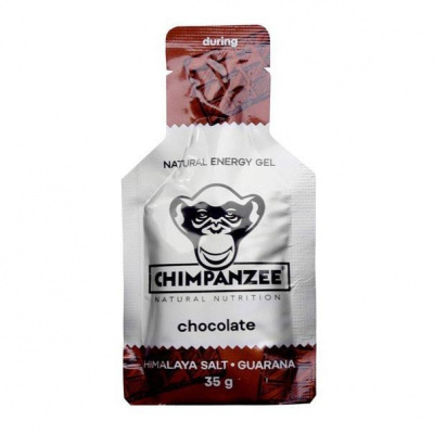 Energetický gél Chimpanzee Natural Energy Gel Chocolate 35g - Odosielame do 24 hodín