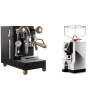 Lelit MaraX3 PL62X3, black + Eureka Mignon Perfetto, CR chrome