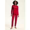 Dámske vianočné pyžamo Henderson Ladies 43718 Dotie červená XL