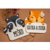 Menovka zvieratko Tvar menovka: Tučniak