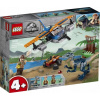 LEGO Jurský svet 75942 Velociraptor: záchrana dvojplošníkom