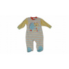 Dojčensky overal - PAJACYK 80 MULTI -COLED (Detský klub Velor Romant Veľkosť 80 nová)