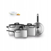 Sada hrncov - BergHOFF hrnca 7 CZ downdraft + guľatá nádoba (Sada hrncov - BergHOFF hrnca 7 CZ downdraft + guľatá nádoba)