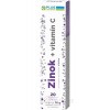 PLUS LEKÁREŇ Zinok + vitamín C tbl eff s príchuťou citróna 20 ks