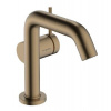 Hansgrohe Tecturis S - Umývadlová batéria s výpusťou, CoolStart, EcoSmart, kefovaný bronz 73323140