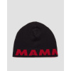 Obojstranná čiapka Mammut Logo Beanie čierna