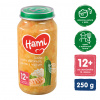 HAMI Príkrm mäsovo-zeleninový Rizoto s morčacími stehienkami, cuketou a hráškom 250g