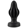 Anos Super Soft Butt Plug Black 11,1 cm