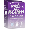 NoName White Pearl, trojitý účinek bělicího systému na zuby, gel 50 ml + tekutina 100 ml + pasta 30 ml - Dlouhá trvanlivost!