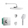 SANITINO - Sprchový set s termostatom a telesom pod omietku Hansgrohe, príslušenstvo kielle, chróm SANI21HKK024