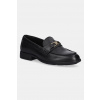 Kožené mokasíny Tommy Hilfiger TH LOGO LEATHER LOAFER FW0FW08705 čierna EUR 39