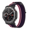 eses Nylonový remienok pre Xiaomi Amazfit T-Rex 3 - Ružovo čierny