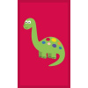 FARO Detský uterák Dino Bavlna Froté, 50x30 cm