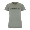 Dámske tričko Craft Core Essence Logo Active Comfort SS Dark Green XL