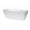 Swiss aqua technologies Volně stojící vana SAT Villa 165x84 cm litý mramor levá SATVI1650L
