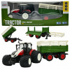 Traktor na diaľkové ovládanie + zelený príves RC0602