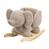 NATTOU Hojdačka Teddy plyš sloník taupe 10m+ 544016