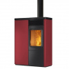 N70 SLIM 6KW teplovzdušné kachle na pelety Nobis Farba: Bordová, Výkon: 6 kW, Model: Comfort Air UP