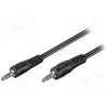 Kabel Jack 3,5mm vidlice,z obou stran 1,5m