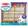 Detská sada drevených korálok Melissa & Doug na navliekanie, 208 ks