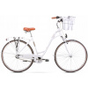 Mestsky bicykel - Romet Art Deco Eco White 18 palcov 2022 + kôš (Romet Art Deco Eco White 18 palcov 2022 + kôš)