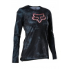 Dámsky cyklistický dres Fox W Flexair LS Jersey TS57 Black