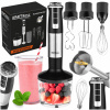 BLENDER RĘCZNY MIKSER WIELOFUNKCYJNY RUČNÝ MIXÉR ROBOT DRVIČ 1500 W REŽIM TURBO 1500 W strieborný/sivý