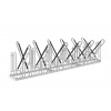 Stojan na bicykle 4722 XBF, vysoký, š 3240 mm, samostatne stojaci, počet miest 12