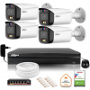Dahua IP Surveillance Kit TIOC 5mpx 2K 4 kamery IPC-HFW3849T1-AS-PV-0280B-S5 DVR s diskom na nepretržitú prevádzku