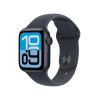 Apple Watch SE 3 (2025) Cellular 40mm Temne atramentový hliník s atramentovým športovým remienkom S/M MEP94MP/A