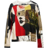 Desigual Svetre JERS_COLLAGE_LACROIX 25SWJF27 Zelená