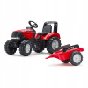 Falk FALK Šlapací traktor Case IH Puma 240CVX s vlečkou FA-996AB