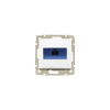 774244 Valena zásuvka RJ45, Cat. 6, STP, biely