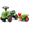 Falk Baby Claas Axos 1012C s vlečkou