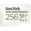 SanDisk Max Endurance microSDHC, 256 GB s adaptérom SDSQQVR-256G-GN6IA