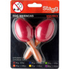 Maracas vajíčka pár (červená) Stagg EGG-MA S/RD