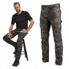 Pánske bojové nohavice BRANDIT Adven Slim Fit vojenské Dark Camo XL