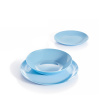 Obedová súprava Diwali Light Blue 18-dielna LUMINARC