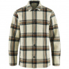 Fjällräven Singi Flannel Overshirt M, Veľkosť L, Farba CHALK WHITE-DARK NAVY