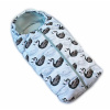 Baby Nellys Detský Fusak Artic Lux Velvet 95 x 45 cm-labute/ biely