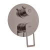Vodovodná batéria vaňová/sprchová s 3-cestná vstavaná s prepínačom NIL - Metal grey - lesklá