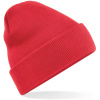 Beechfield Čepice B 45 Original, pletená COT53004520999-bright red UNI Červená jasná