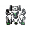 STOMP Pitbike polepy na plasty KZ Monster