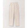 Bershka 5106/168/746 PANTS 34 BEIGE, ECRU (Dámske bershka textilné nohavice jednoduché zvony)