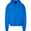 BUILD YOUR BRAND BY 192 / Pánska mikina s kapucňou na zips, z ťažkej bavlny - cobalt blue M