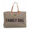 Childhome Taška na kočík Family bag Canvas Khaki