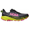 Hoka SPEEDGOAT 6 - dámská - černá/zelená/růžová Velikost: 42 2/3